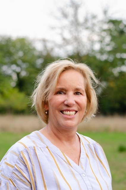 Lucie Schers, initiatiefnemer van Rouwen en Vieren Son en Breugel